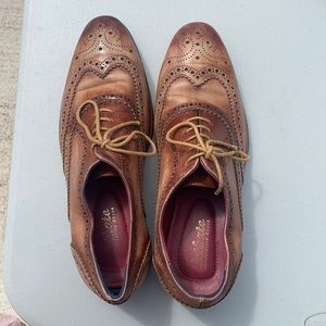 Lethata Handcrafted shoes genuine leather, size men’s US 9.5-10. Used